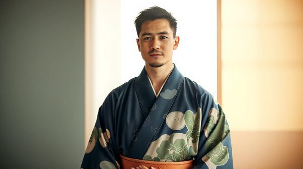 Le kimono homme : l'élégance décontractée à la mode.